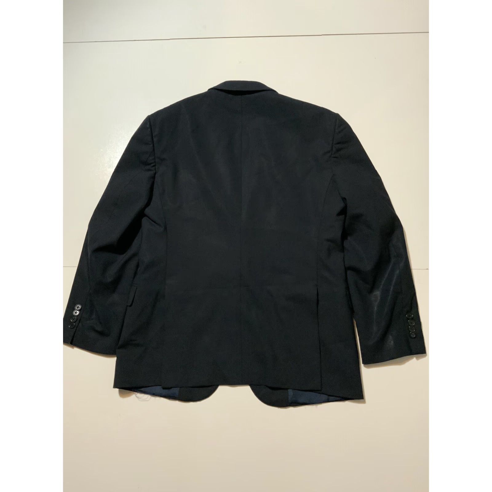 Armani Armani Collezioni M Line Blazer Navy Wool Two Button Sportscoat Jacket Sz. 50 Mens Regular Size 50 Blues Size 50R - 2 Thumbnail