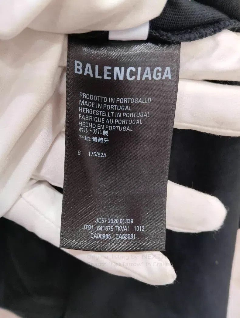Balenciaga Balenciaga Melting smiley face print short-sleeve T-shirt Size US S / EU 44-46 / 1 - 5 Thumbnail