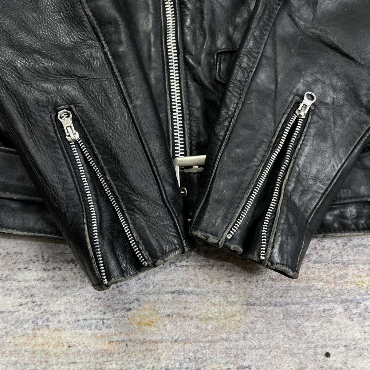 Schott Vintage Schott 613US One Star double riders leather jacket Size US M / EU 48-50 / 2 - 18 Thumbnail