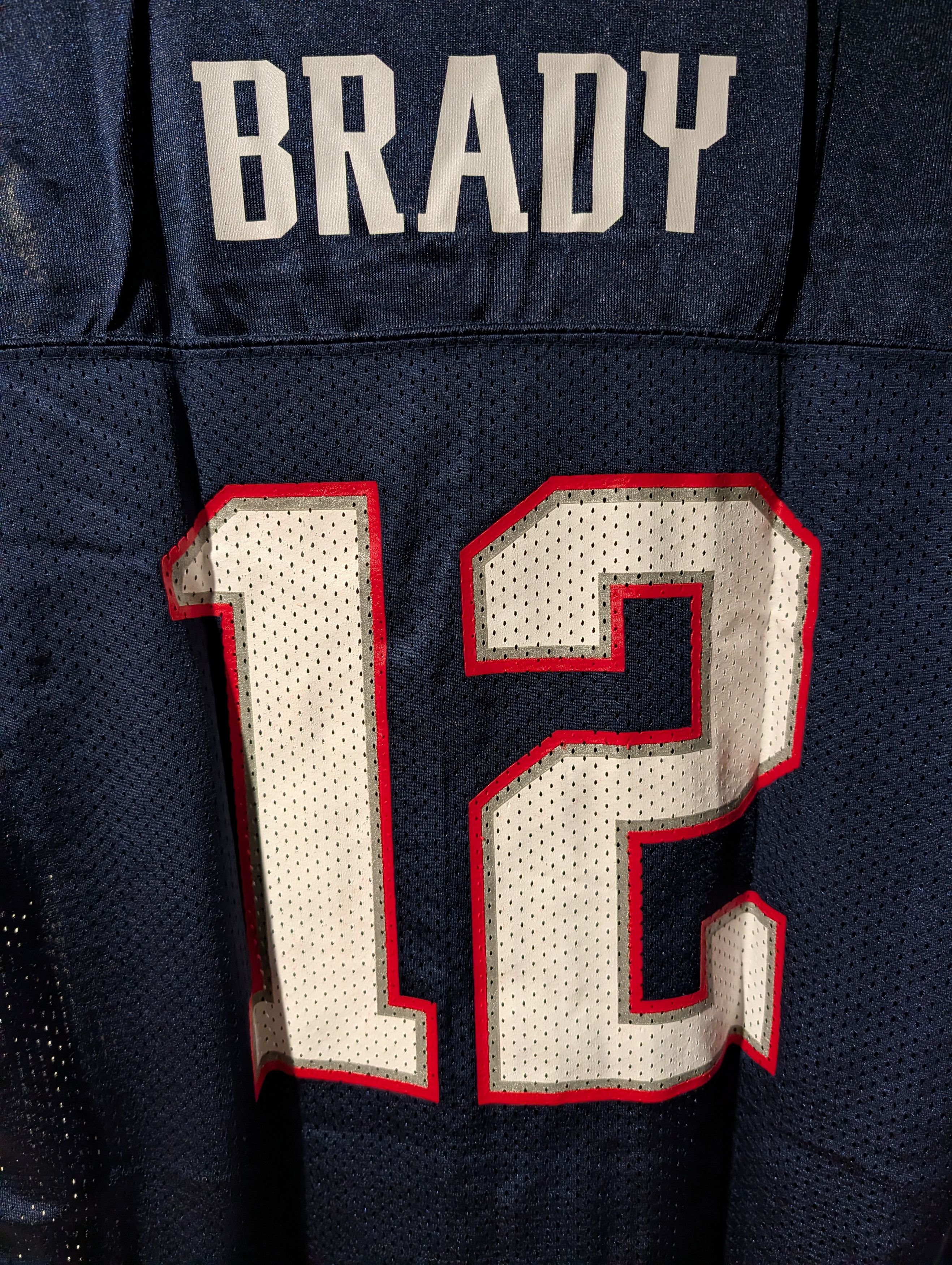 NFL New England Patriots Tom Brady Jersey Youth Large (14-16) Size US L / EU 52-54 / 3 - 2 Thumbnail