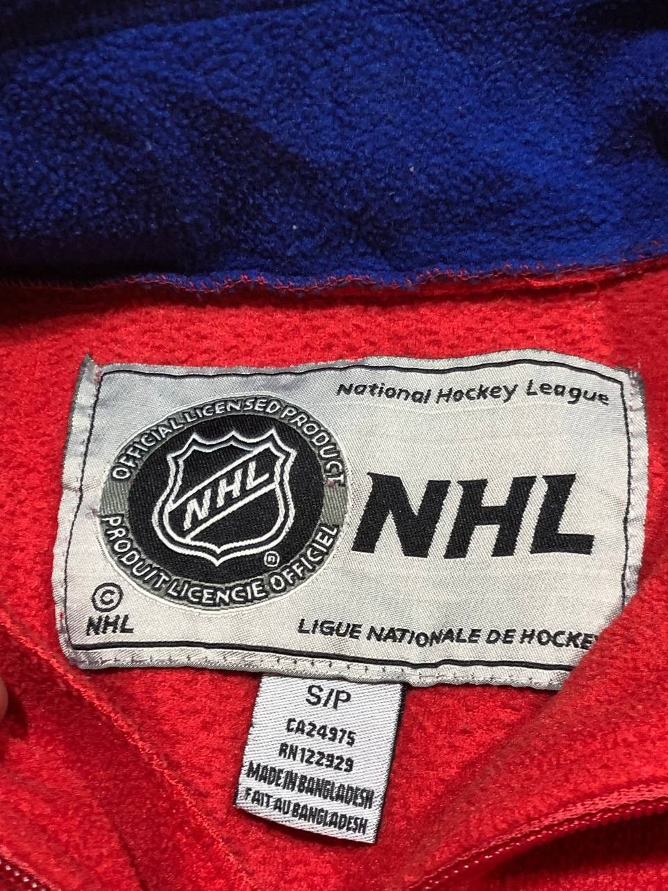 NHL vintage Sweatshirt big logo hoodie NHL Hockey Size US S / EU 44-46 / 1 - 2 Thumbnail