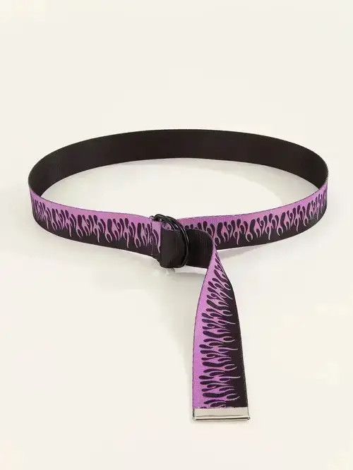 Other Purple Flame Belt Size ONE SIZE - 7 Thumbnail