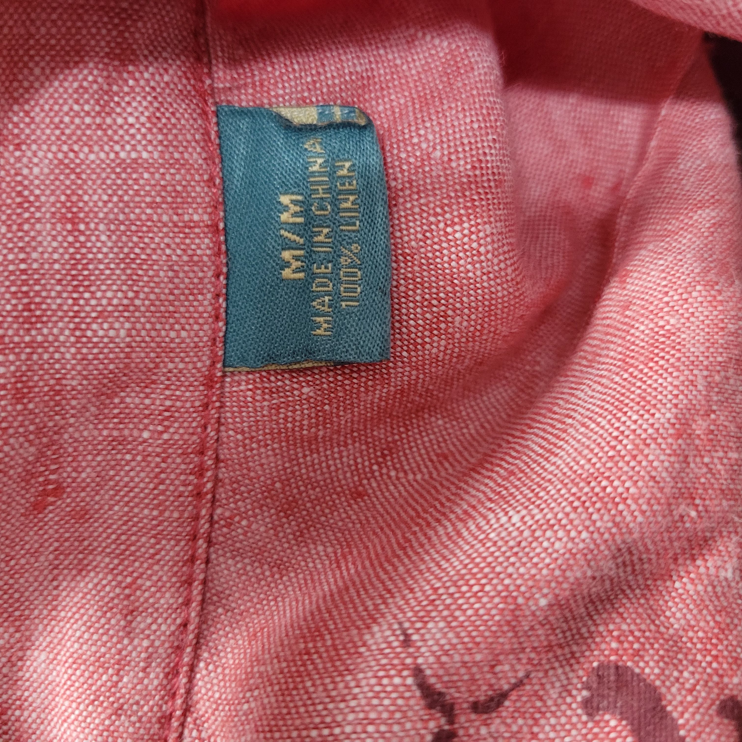 Tommy Bahama Tommy Bahama Mens Long-Sleeves 100% Linen Shirt Size Medium Size US M / EU 48-50 / 2 - 7 Thumbnail