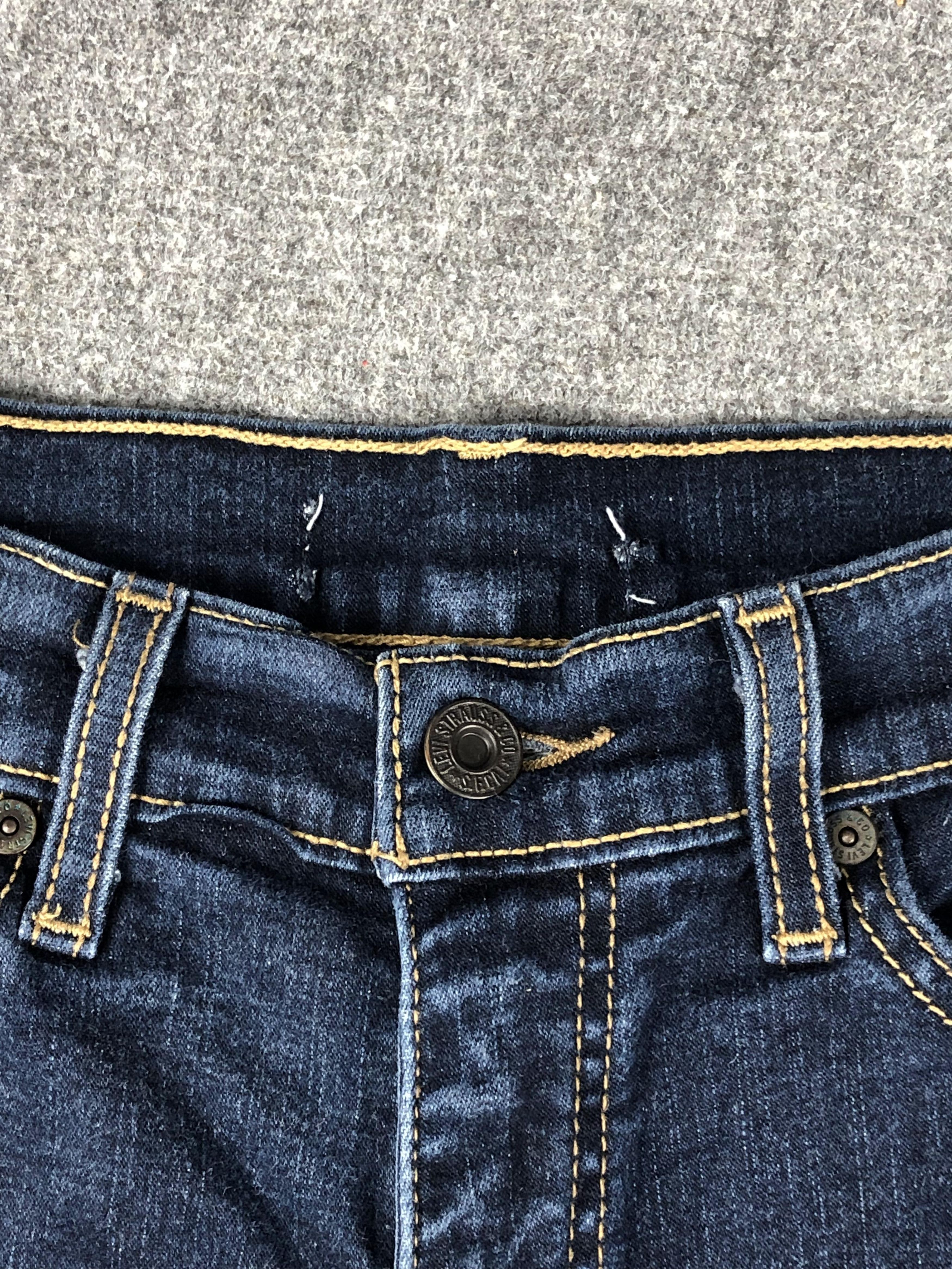 Levi's Vintage Levis Dark Blue Bootcut Bell Bottom Jeans DP2230 Size US 27 - 11 Thumbnail