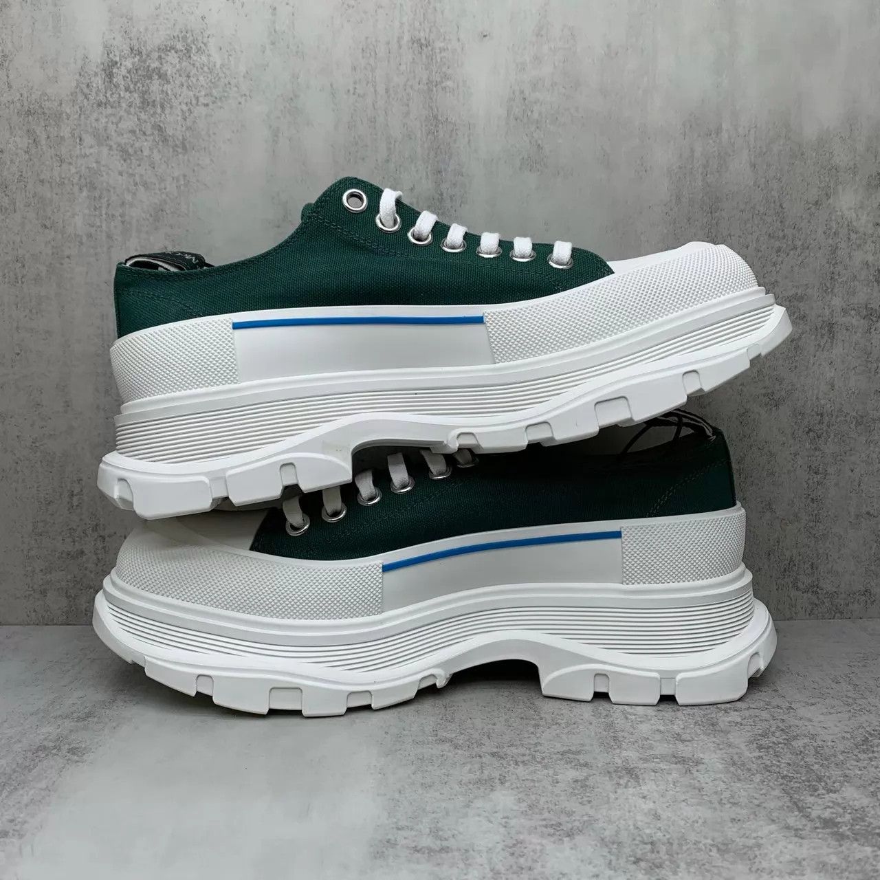 McQ Alexander McQueen Alexander McQueen Green Martin Boots 42 98 New LX1083 Size US 9 / EU 42 - 3 Thumbnail