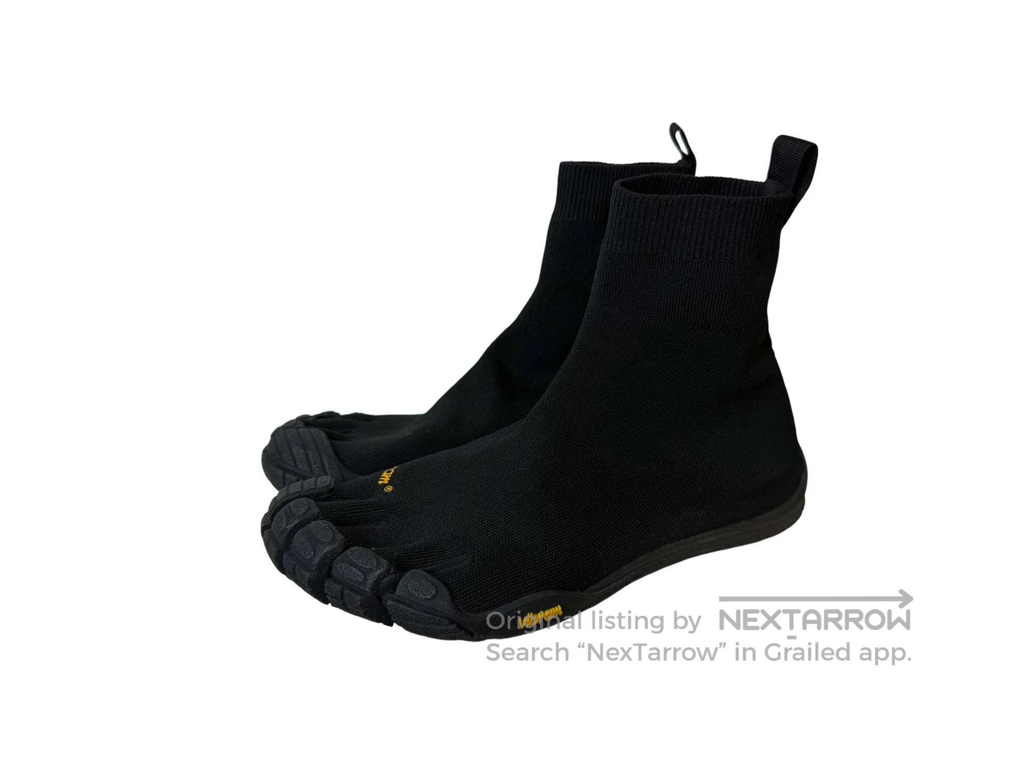 Balenciaga Balenciaga Black Five-Toe Flat Shoes Size US 6 / EU 39 - 1 Thumbnail