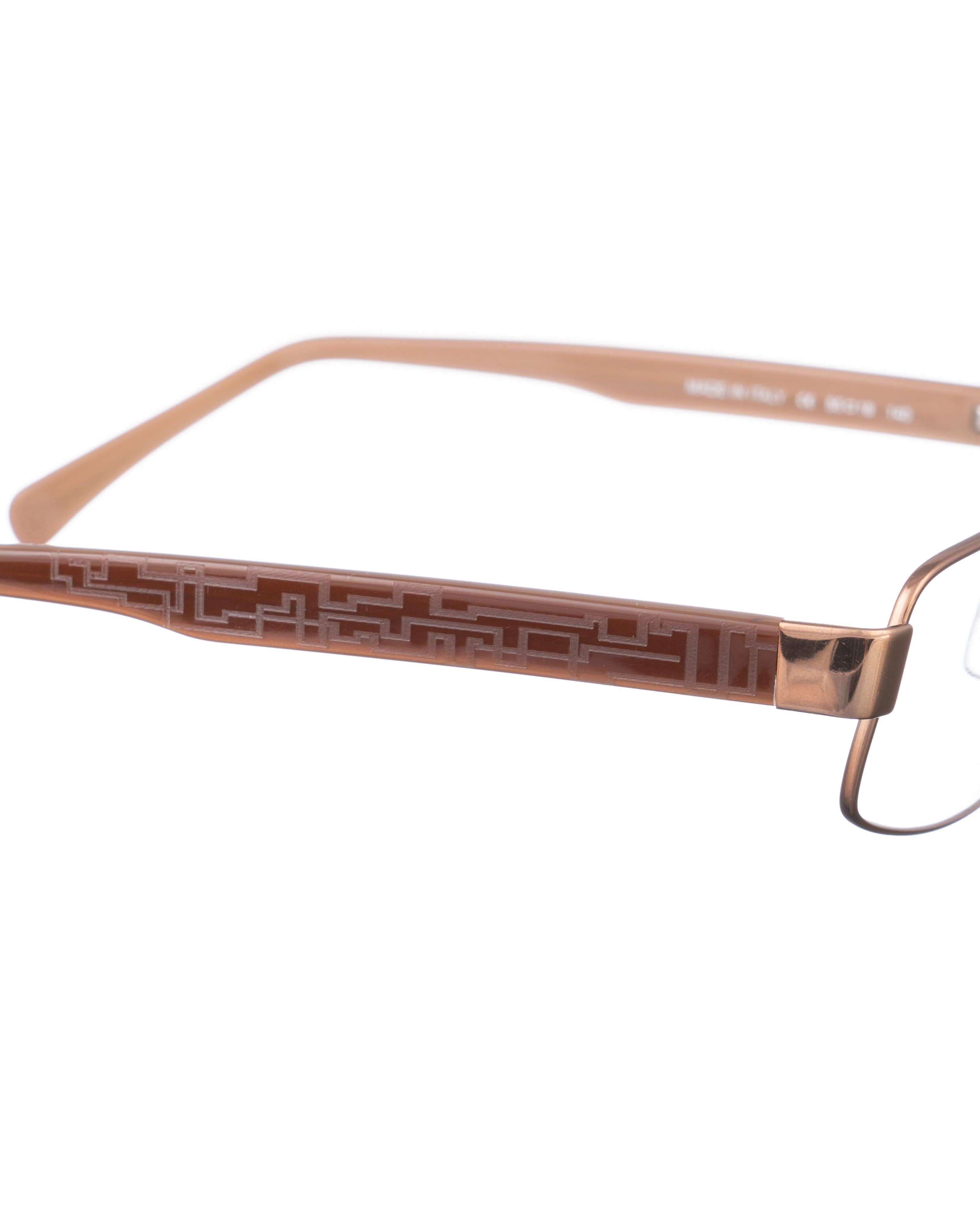 Calvin Klein Calvin Klein 00s Caramel Brown Glasses Size ONE SIZE - 2 Thumbnail