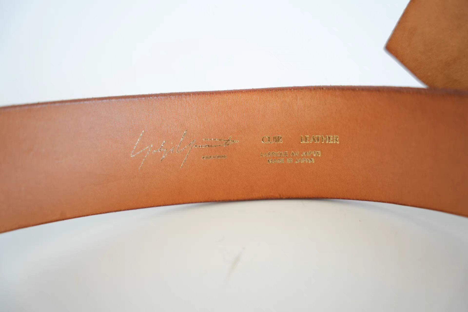 Yohji Yamamoto Yohji Yamamoto 07aw Logo Signature Belt K4 Size ONE SIZE - 5 Thumbnail