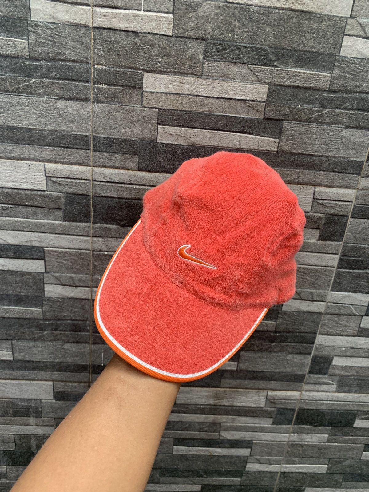 Nike RARE‼️Vintage Nike Terry Cloth 6 Panel Hats Size ONE SIZE - 2 Thumbnail