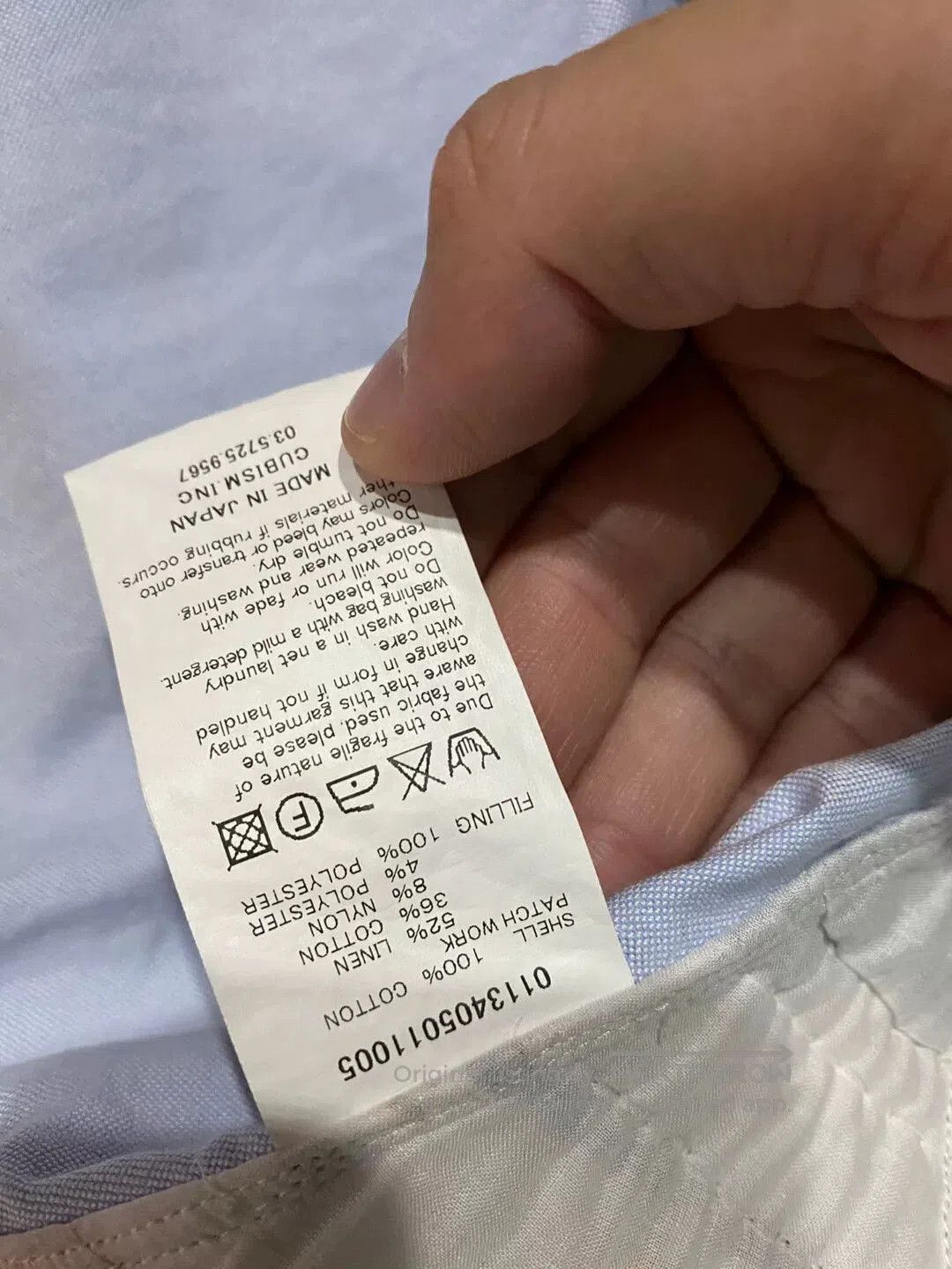 Visvim visvim LUNGTA Light Blue Shirt. Size US M / EU 48-50 / 2 - 7 Thumbnail