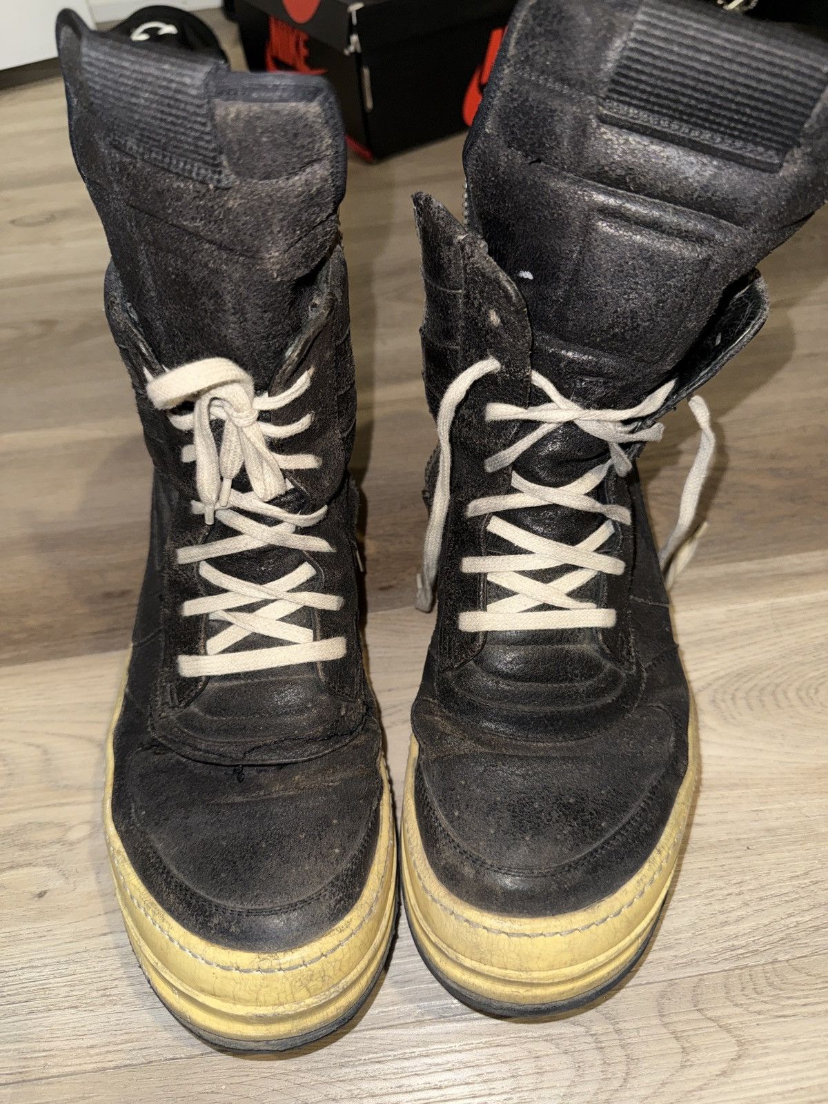 Rick Owens Rick Owens 2006 OG Blistered Dunks Size US 11 / EU 44 - 19 Thumbnail