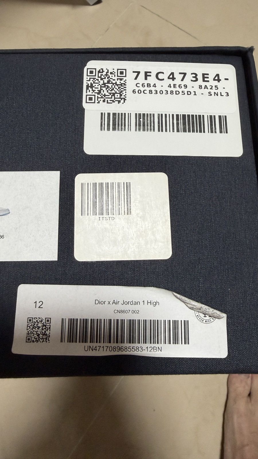 Dior × Jordan Brand Dior x Jordan Brand size US12 Size US 12 / EU 45 - 13 Thumbnail