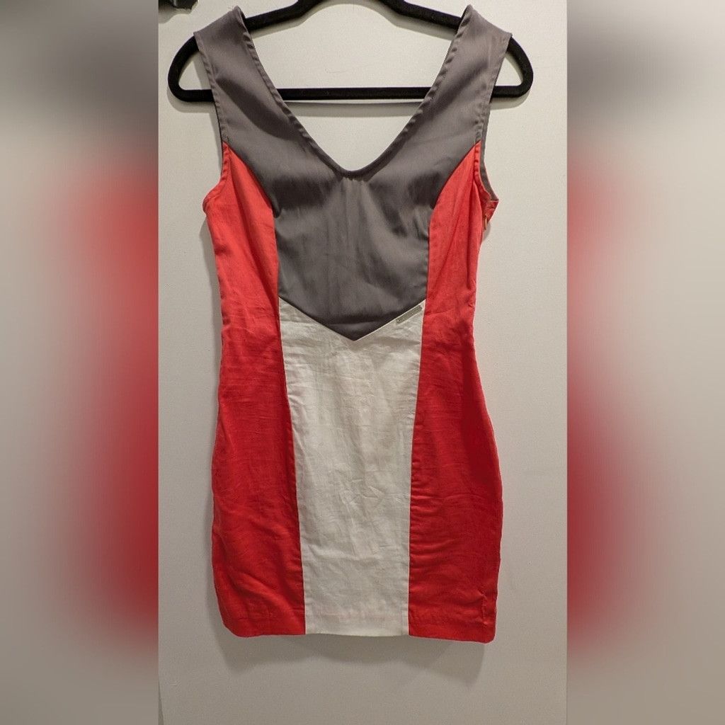 Frankie Morello Frankie Morello Colour Block Mini Dress Size M / US 6-8 / IT 42-44 - 3 Thumbnail