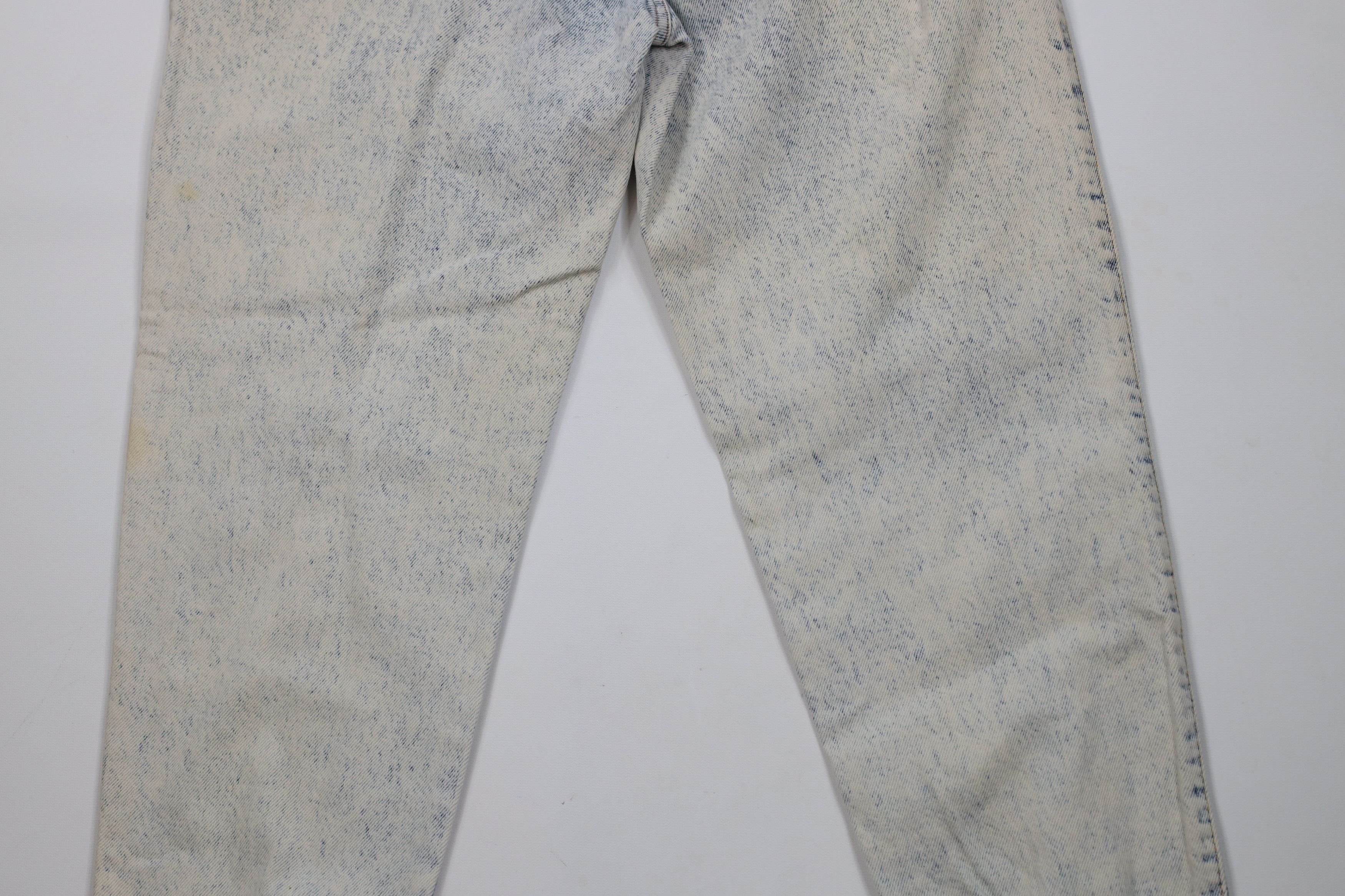 Vintage Vintage 80s 90s IOU Streetwear Tapered Leg Acid Wash Jeans Size 30" / US 8 / IT 44 - 13 Thumbnail