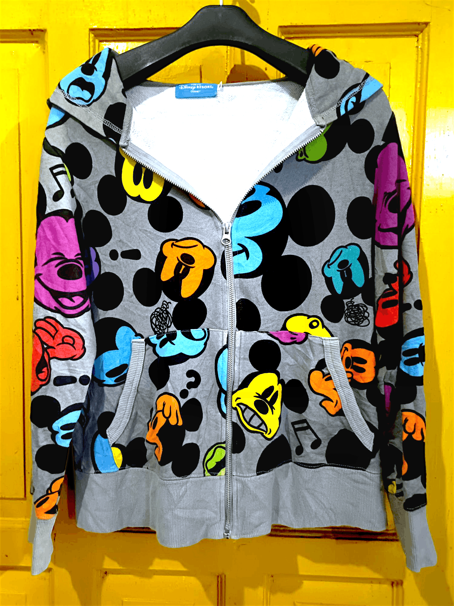 Cartoon Network × Disney × Mickey Mouse TOKYO DISNEY RESORT Mickey Mouse All Over Print Zip Hoodie Size US M / EU 48-50 / 2 - 20 Thumbnail