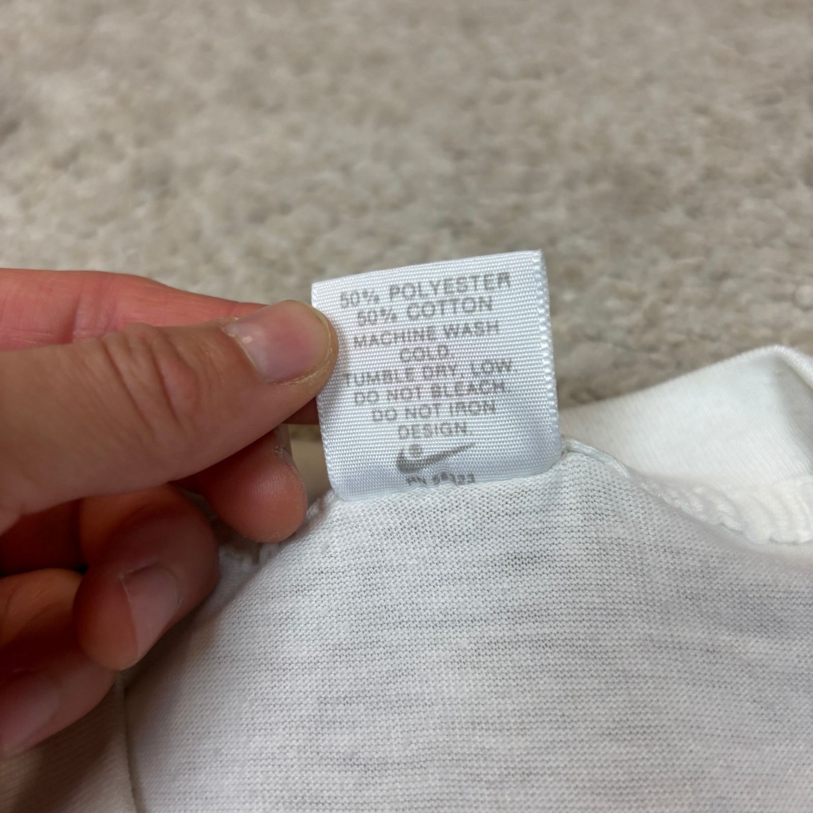 Nike VTG 80s Nike John McEnroe Checker Logo Tennis T Shirt Large Size US L / EU 52-54 / 3 - 7 Thumbnail
