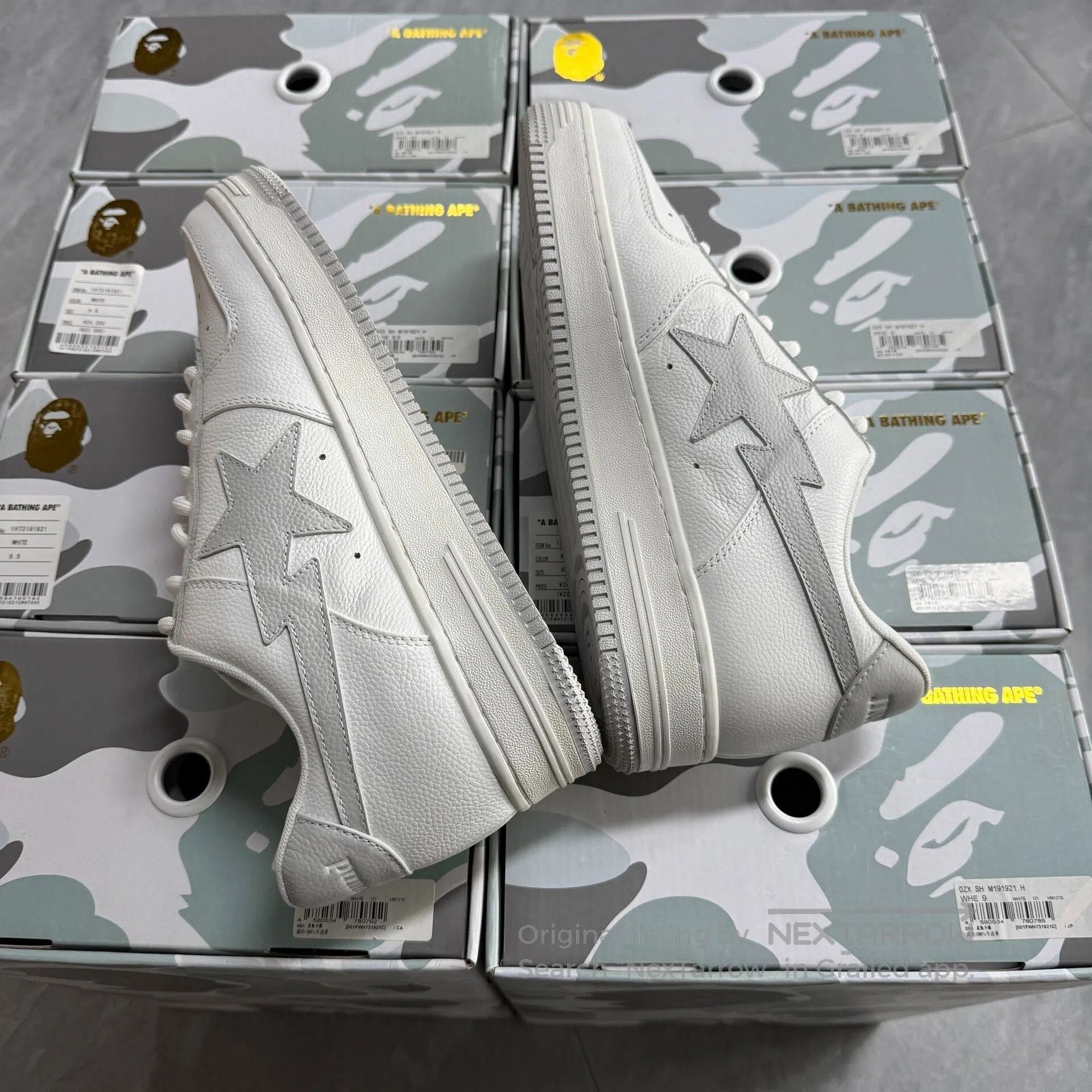 Bape JJJJound x BAPE STA Sneakers. Size US 10 / EU 43 - 8 Thumbnail