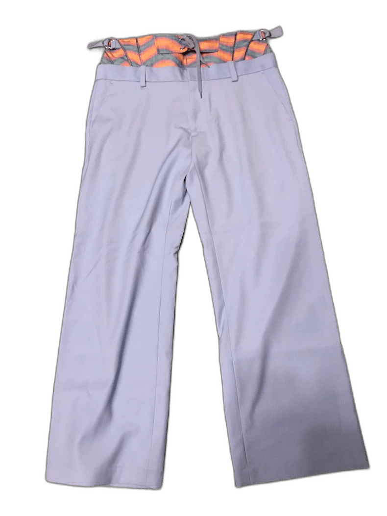 Balenciaga New Bluemarble Casual Wool Trousers Size M-2505 Size US 32 / EU 48 - 1 Thumbnail