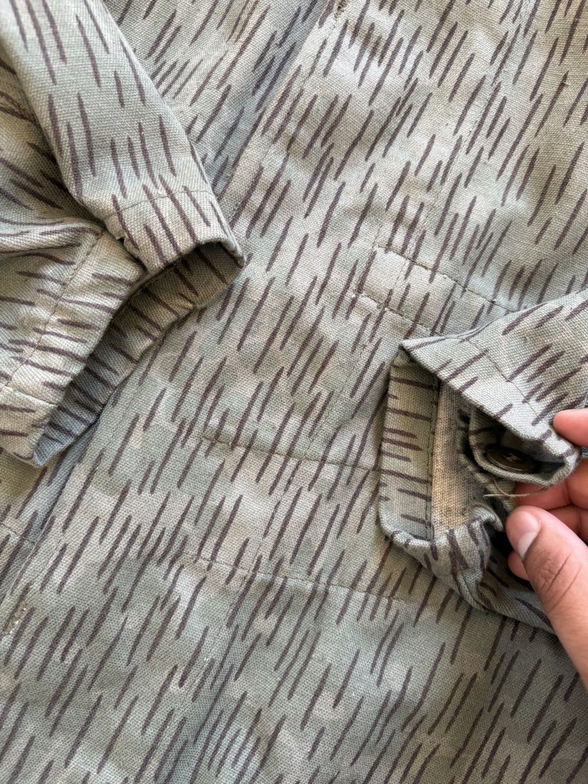 Other Czech Army VTG 70s 1973 Rain Camo Jacket Military Cargo M Size US M / EU 48-50 / 2 - 11 Thumbnail