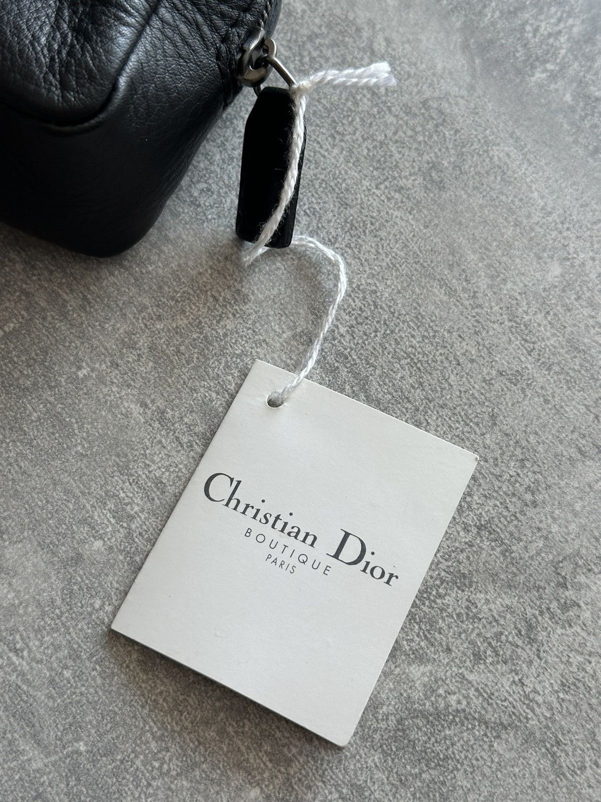 Dior DIOR Street Chic Columbus Evening Black Leather Shoulder Bag Size ONE SIZE - 15 Thumbnail