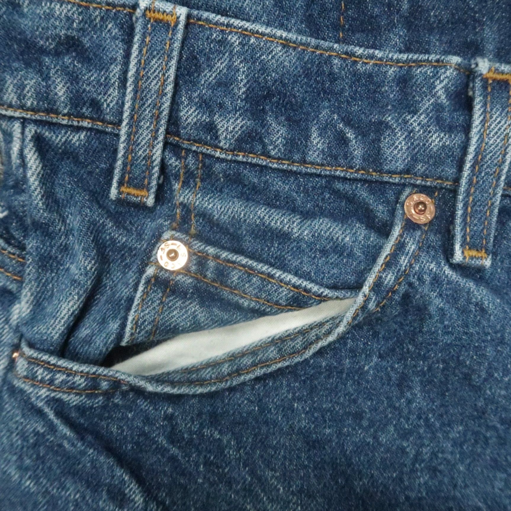 Levi's VINTAGE Levi's Jeans Mens 40x32 Blue 517 Stonewash Bootcut USA 90s Y2K Levi's 500 Series Jeans Mens Regular 40 Blue Size US 40 / EU 56 - 3 Thumbnail