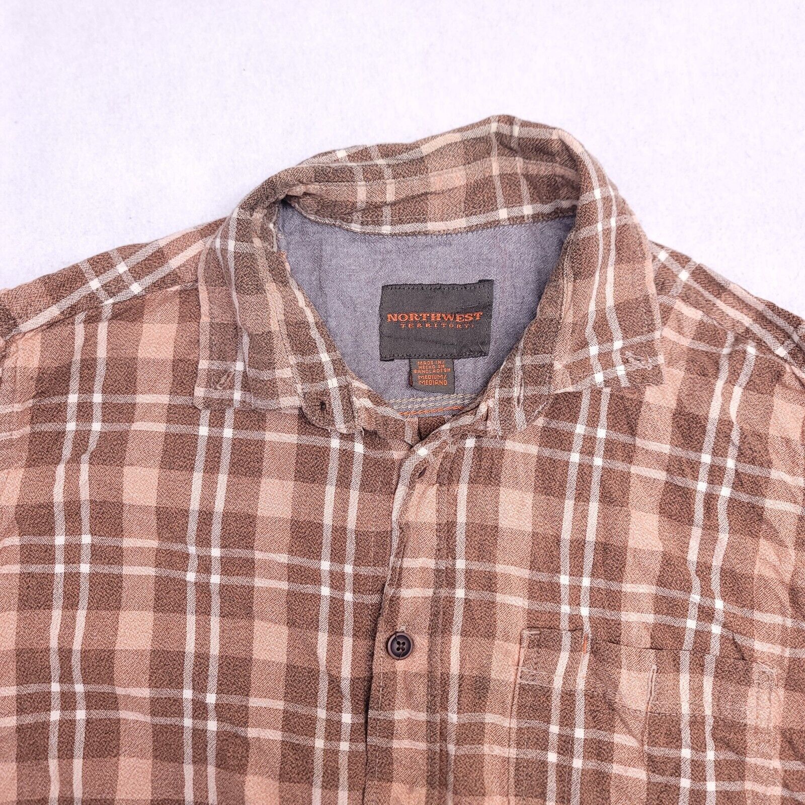 Northwest Territory Northwest Territory Tartan Flannel Button Shirt Mens Size M Size US M / EU 48-50 / 2 - 1 Thumbnail