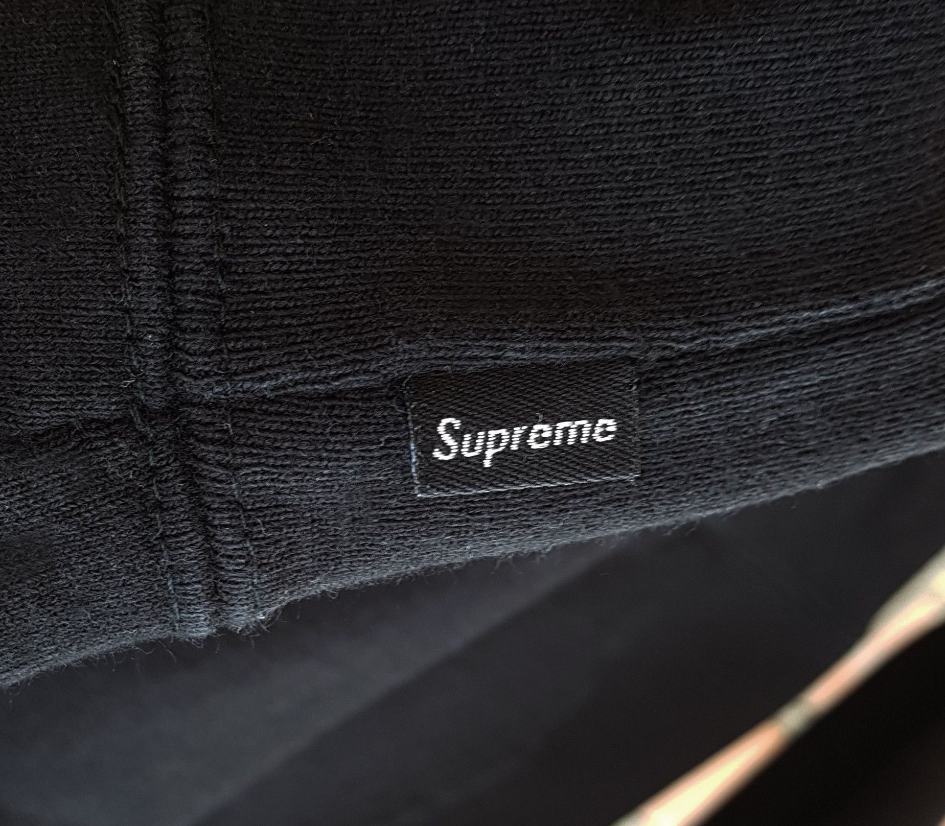 Supreme Supreme Black Blocked Hooded Sweatshirt FW17 Hoodie Size US M / EU 48-50 / 2 - 8 Thumbnail