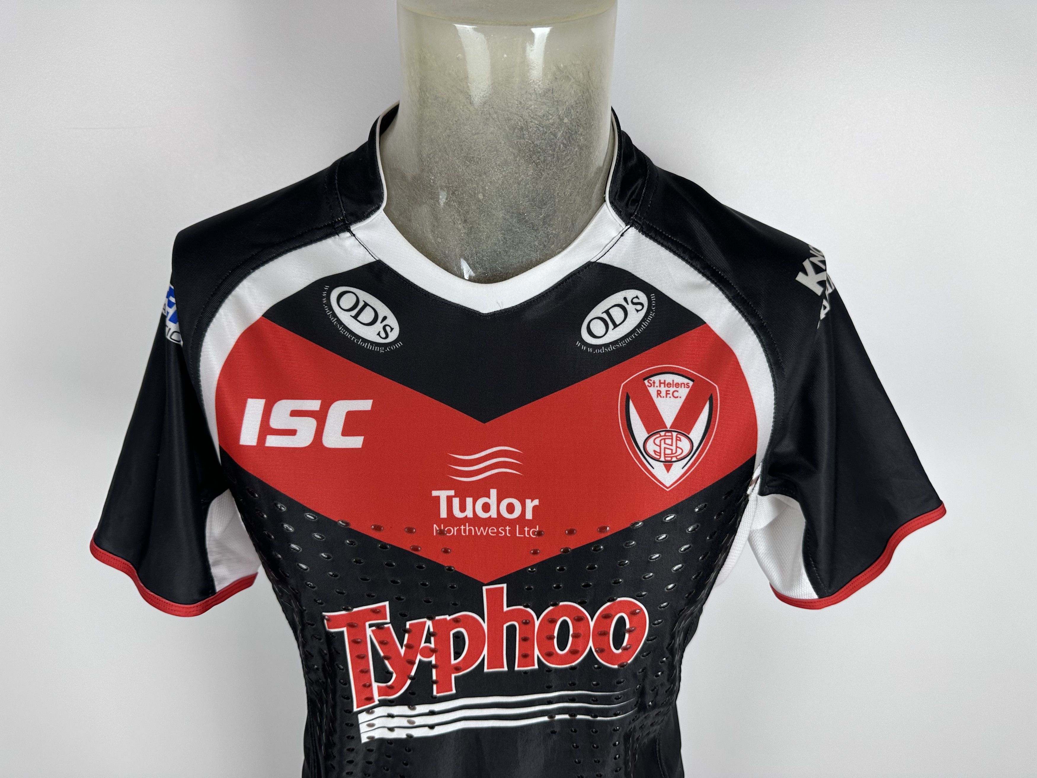 Other St Helens R.F.C. ISC Rugby Shirt 2013 Player Issue Jersey Size US M / EU 48-50 / 2 - 4 Thumbnail