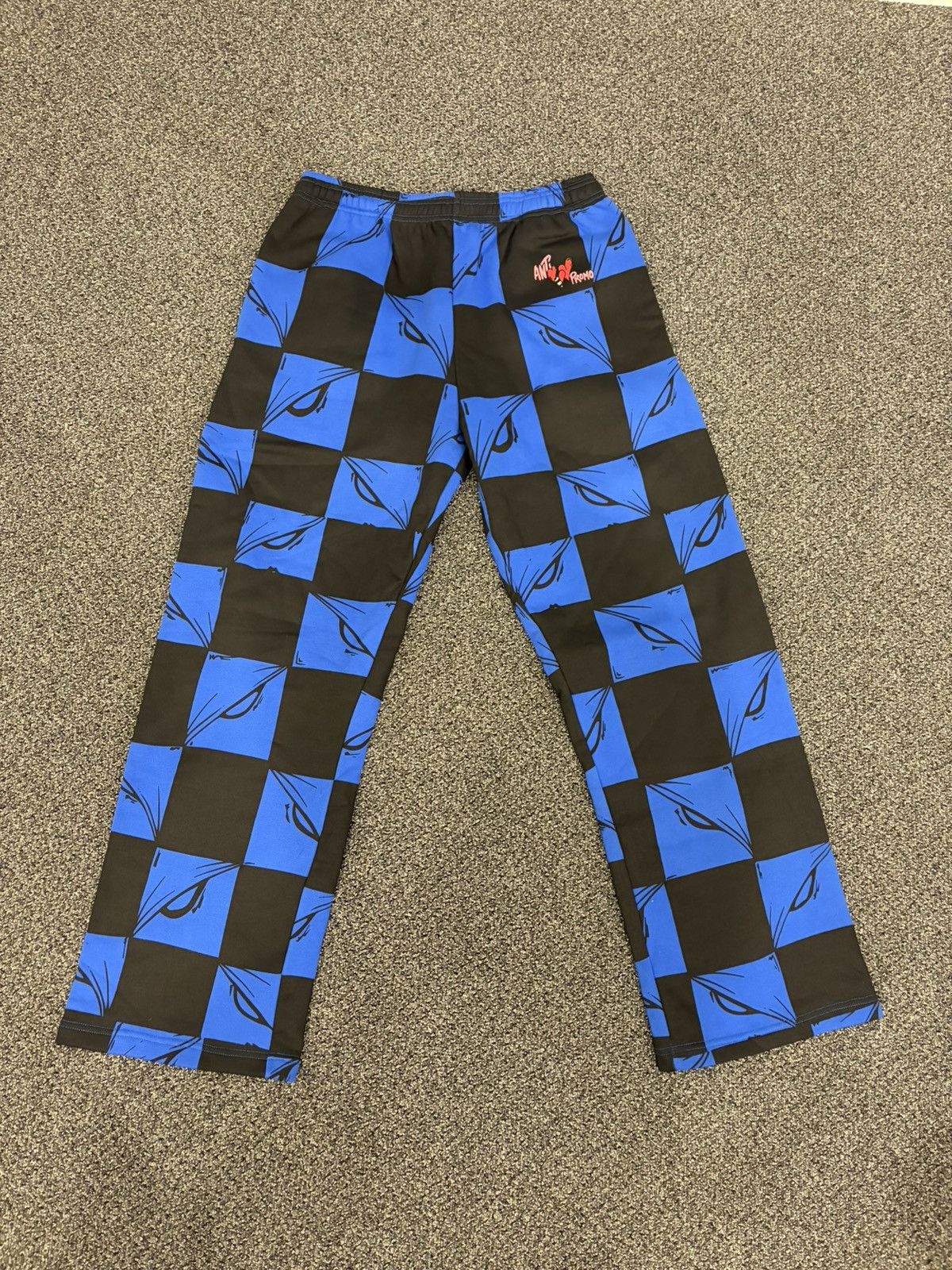 Matty Boy Matty Boy Anti Promo 99 Eyez Sweatpants (Blue) Size US 38 / EU 54 - 1 Thumbnail