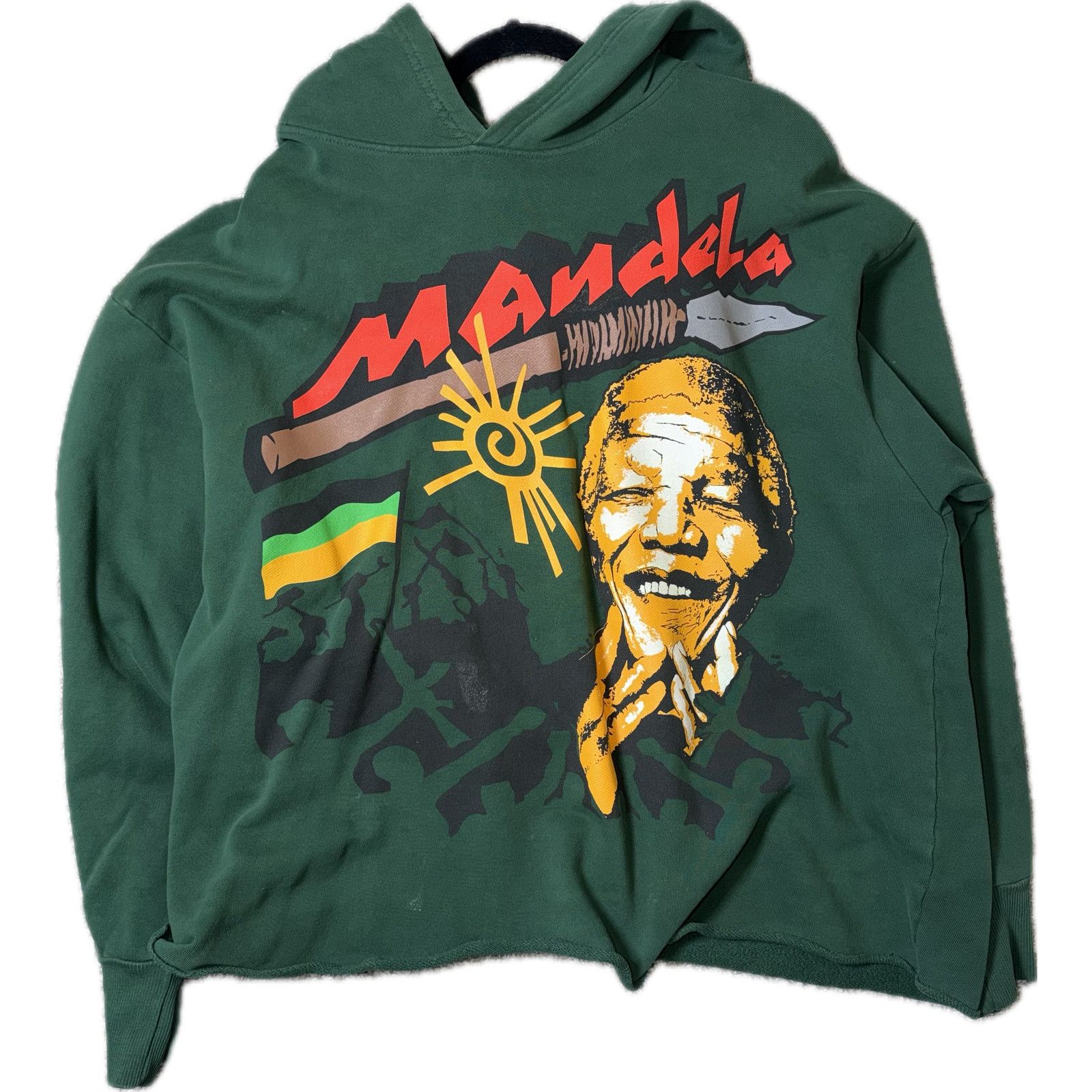 Barriers Barriers Nelson Mandela Hoodie Green XXL Size US XXL / EU 58 / 5 - 1 Thumbnail