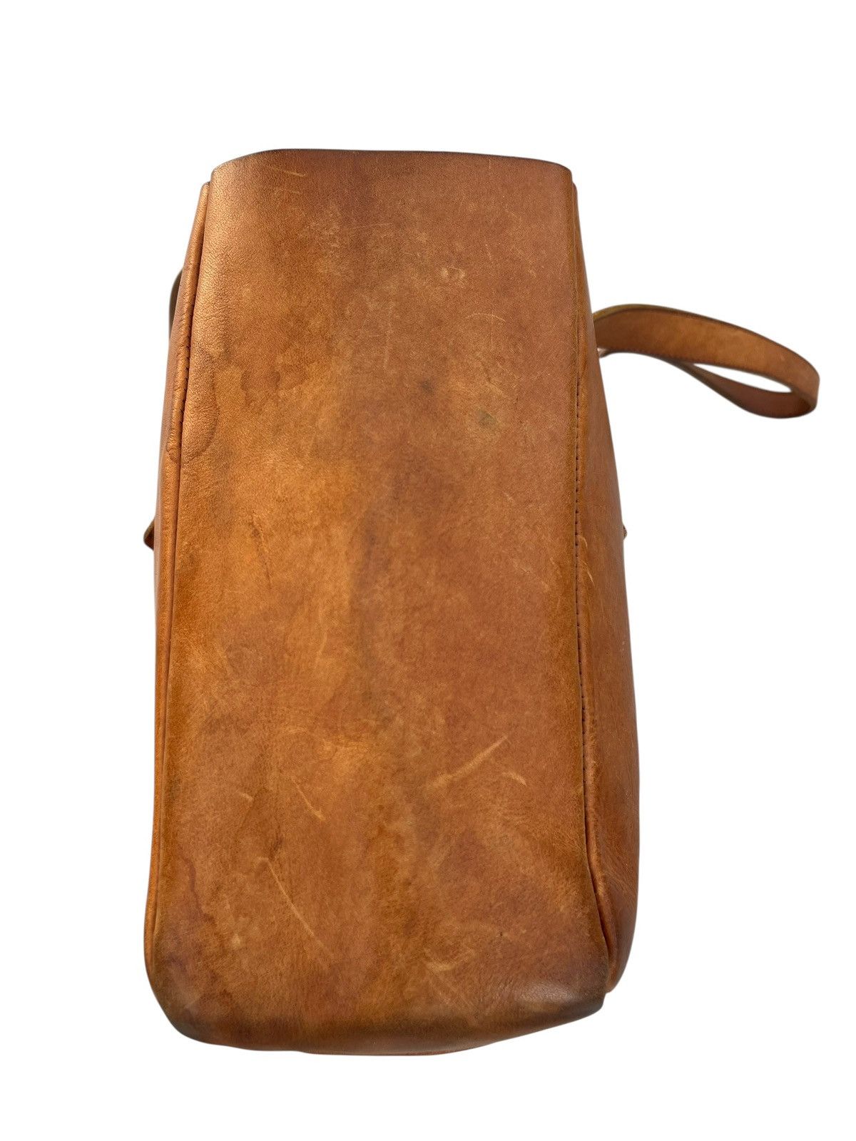 Leather Sot Japan Stains Patina Leather Toto Bag Size ONE SIZE - 12 Thumbnail