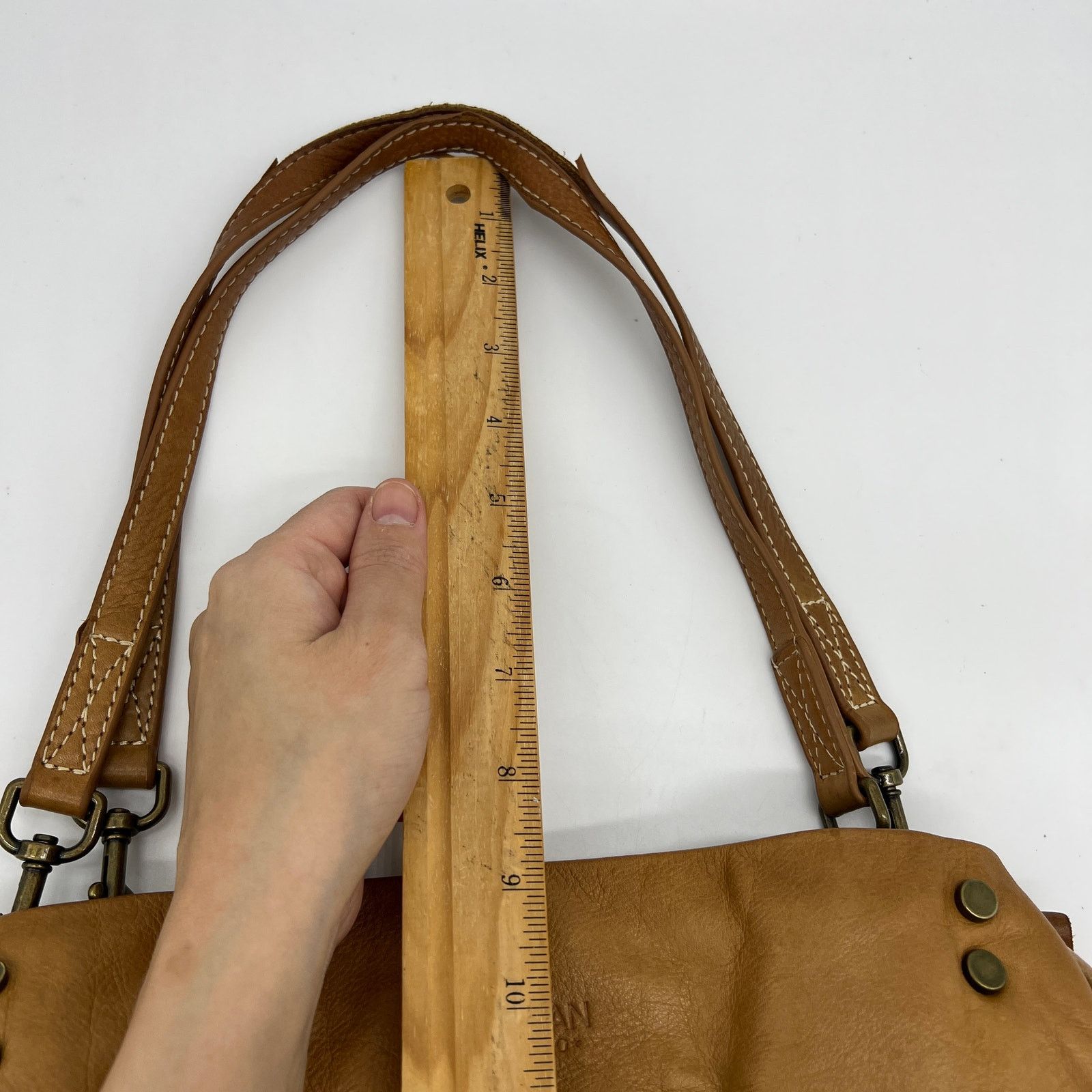 Other American Leather Co Womens Brown Leather Purse Size ONE SIZE - 6 Thumbnail