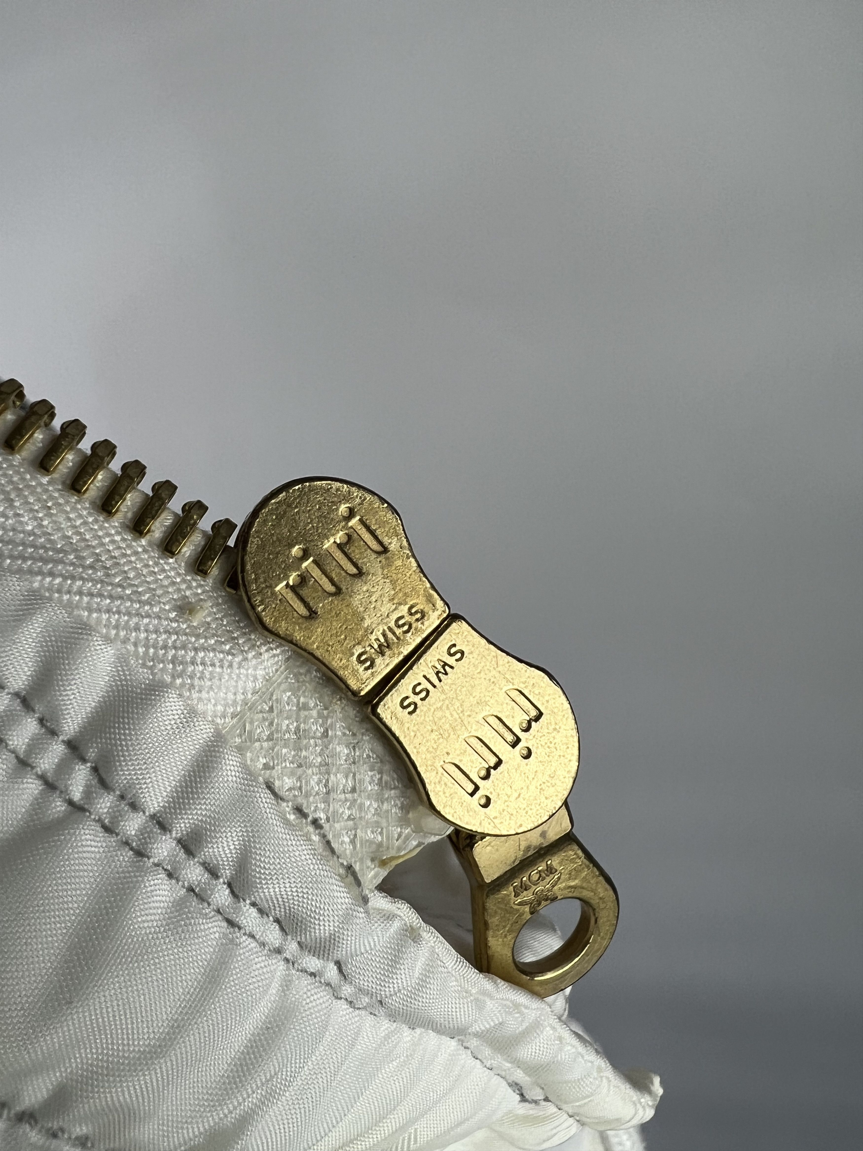 MCM × Vintage Rare Vintage MCM Women's Hooded Nylon Jacket Size 42 Size M / US 6-8 / IT 42-44 - 14 Thumbnail