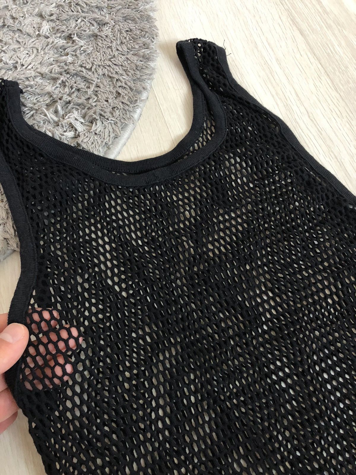 Japanese Brand Vintage Japanese Style Avant Garde Mesh Tank Top Y2K Size US XS / EU 42 / 0 - 3 Thumbnail