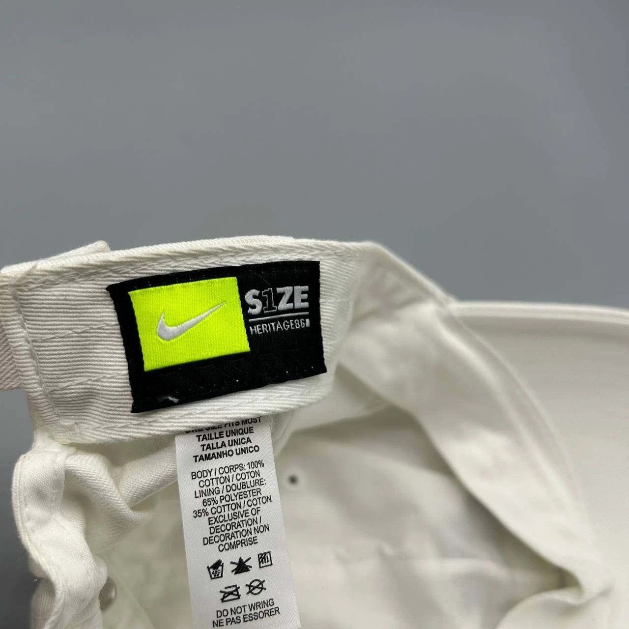 Nike Nike Heritage 86 Hat Men Embroidered Strap Back Cap Cotton Size ONE SIZE - 6 Thumbnail