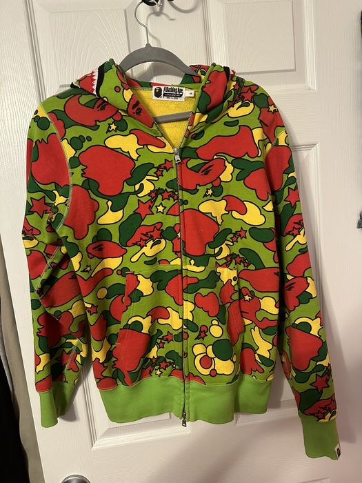 Bape Sta Camo Shark Full Zip Hoodie Grailed