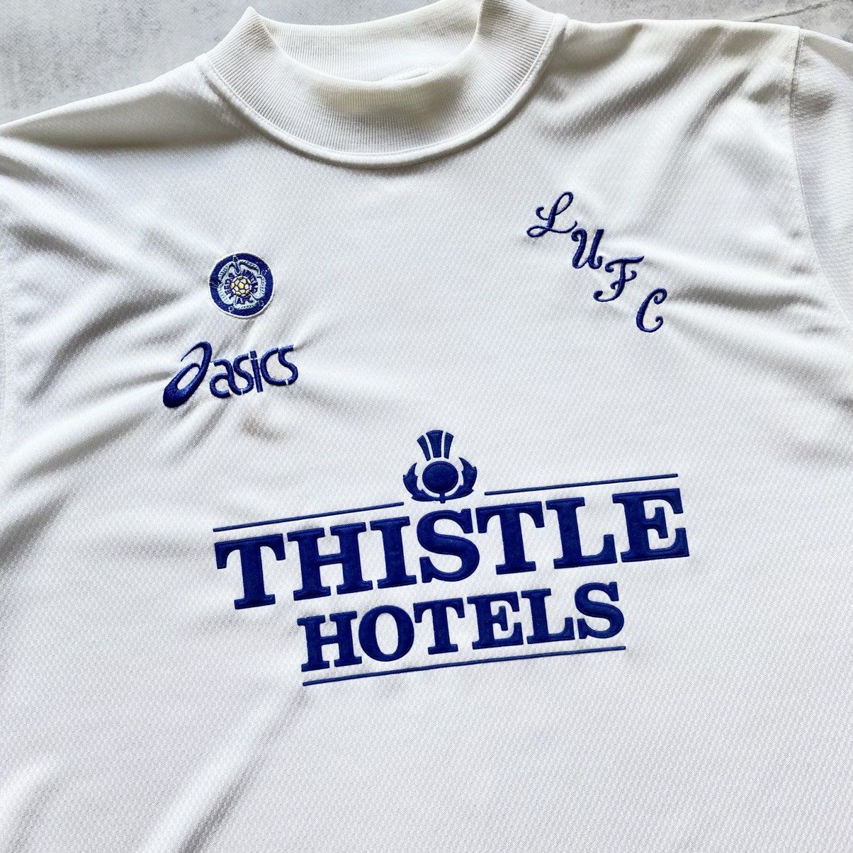 Vintage Vintage 1995-96 Leeds United LUFC Soccer Jersey Y2K Home Size US XL / EU 56 / 4 - 2 Thumbnail