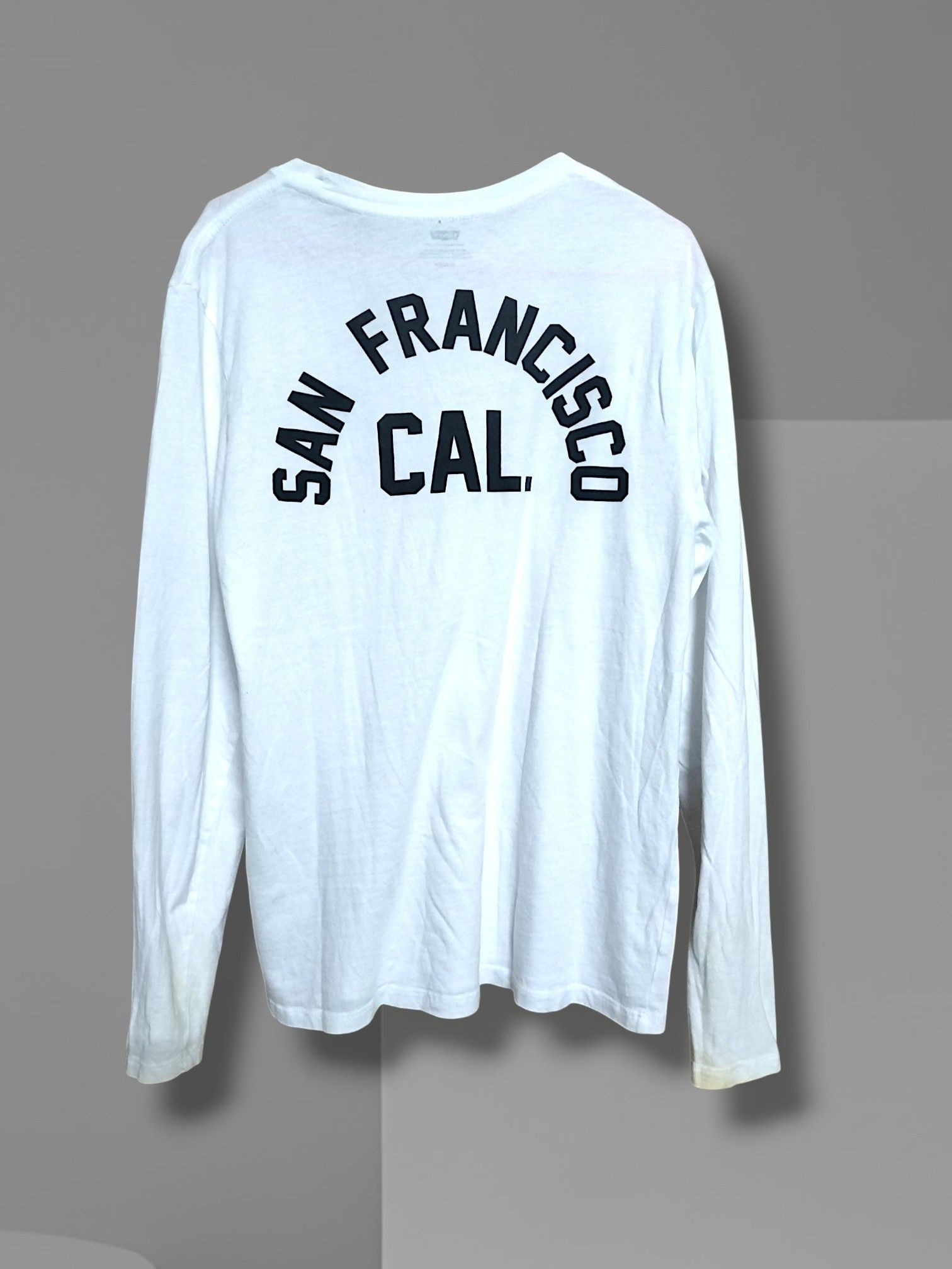 Levi's Vintage Clothing Levis Longsleeve rare back print Size US M / EU 48-50 / 2 - 1 Thumbnail