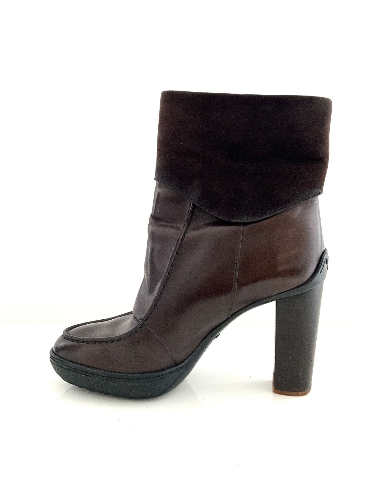 Tod's Tod’s ankle boots high heels brown Size US 7 / IT 37 - 3 Thumbnail