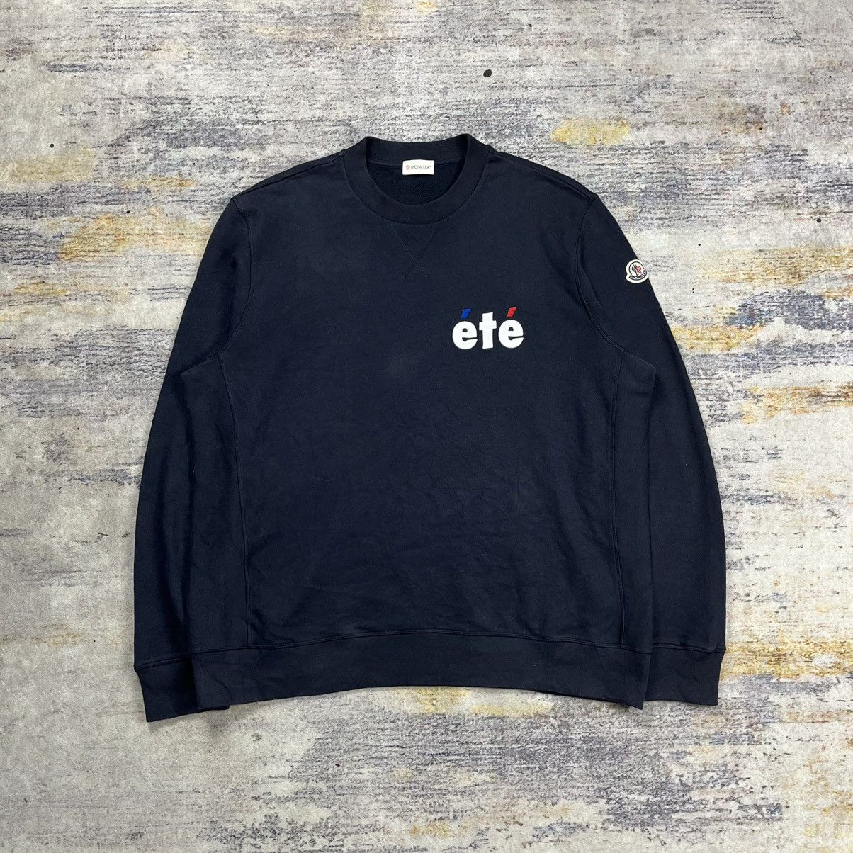 Moncler Moncler MAGLIA GIROCOLLO ete embroidery saeatshirt Size US XXL / EU 58 / 5 - 1 Thumbnail