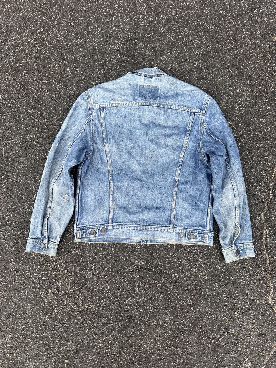 Levi's Vintage Clothing Vintage Levis Denim jacket VERY RARE!!! Jeans USA distressed Size US L / EU 52-54 / 3 - 12 Thumbnail