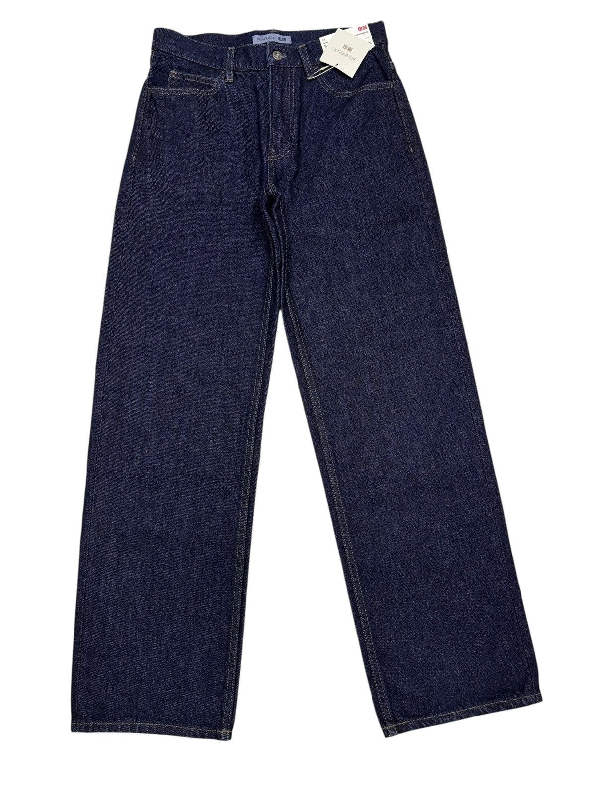 JW Anderson JW ANDERSON WIDE FIT STRAIGHT JEANS BLUE JEANS X UNIQLO Size US 30 / EU 46 - 4 Thumbnail