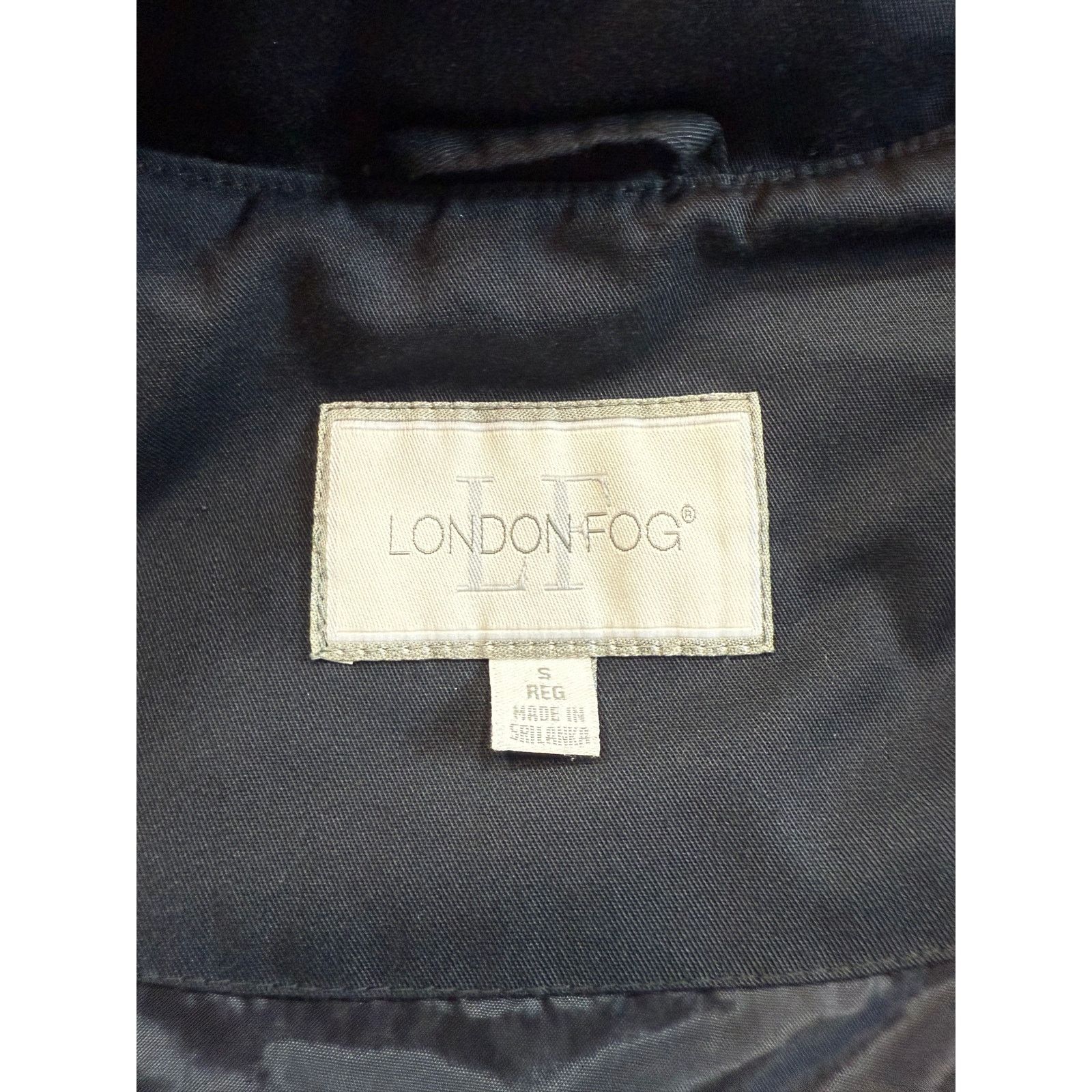 London Fog London Fog Women's Trench Coat Jacket Black Size Small Size S / US 4 / IT 40 - 7 Thumbnail