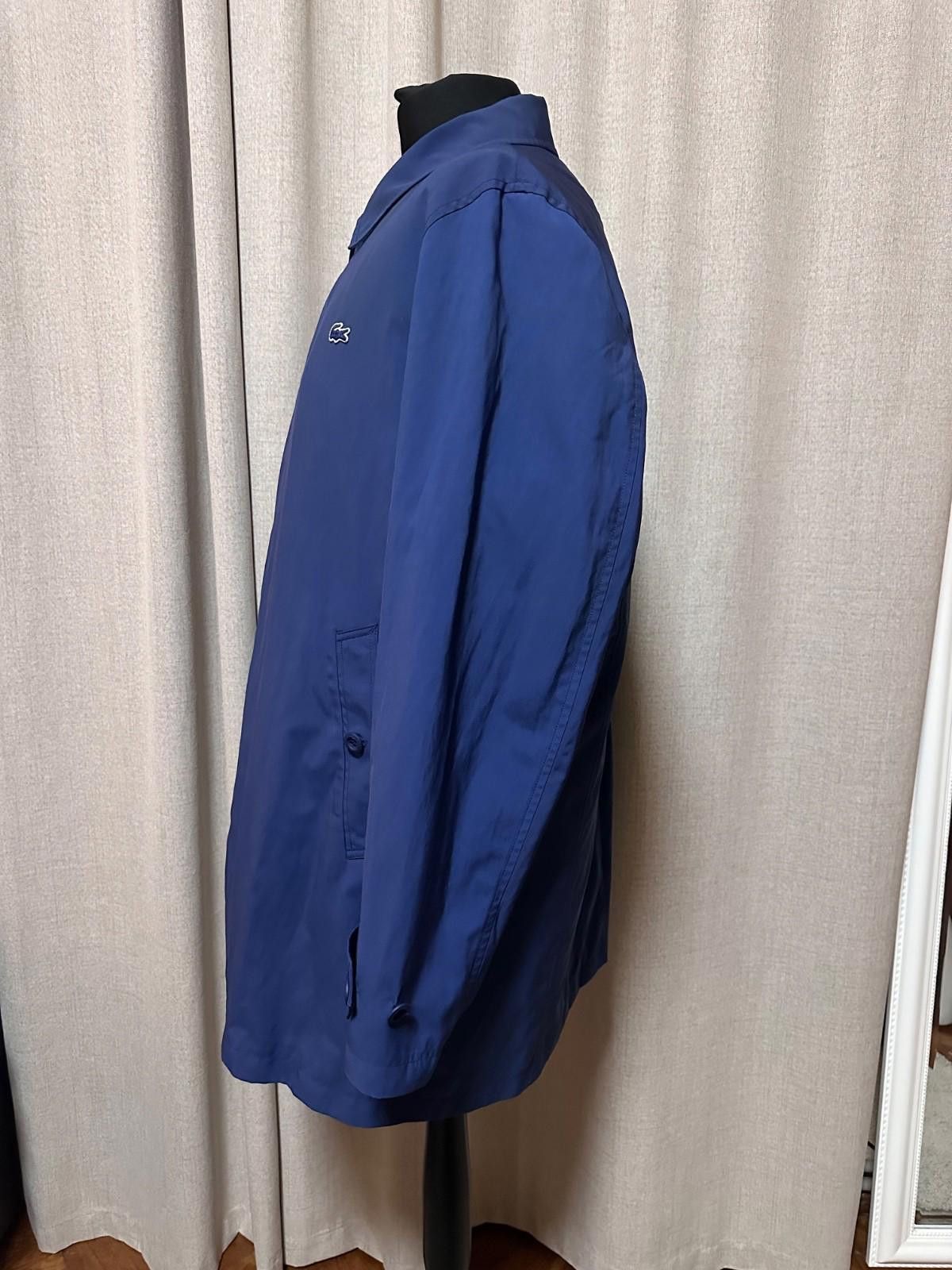 Lacoste Lacoste Men's Navy Blue Raincoat Trench Sz XXL Size US XL / EU 56 / 4 - 6 Thumbnail