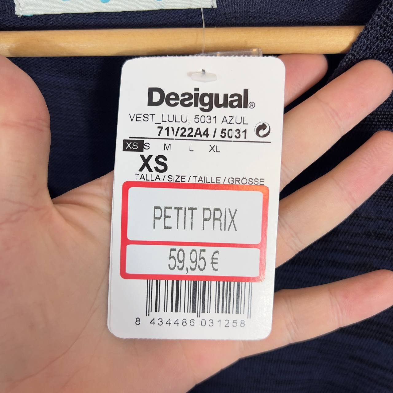 Desigual Desigual New Dress Women’s Size XS Blue Long Sleeve Size XS / US 0-2 / IT 36-38 - 6 Thumbnail