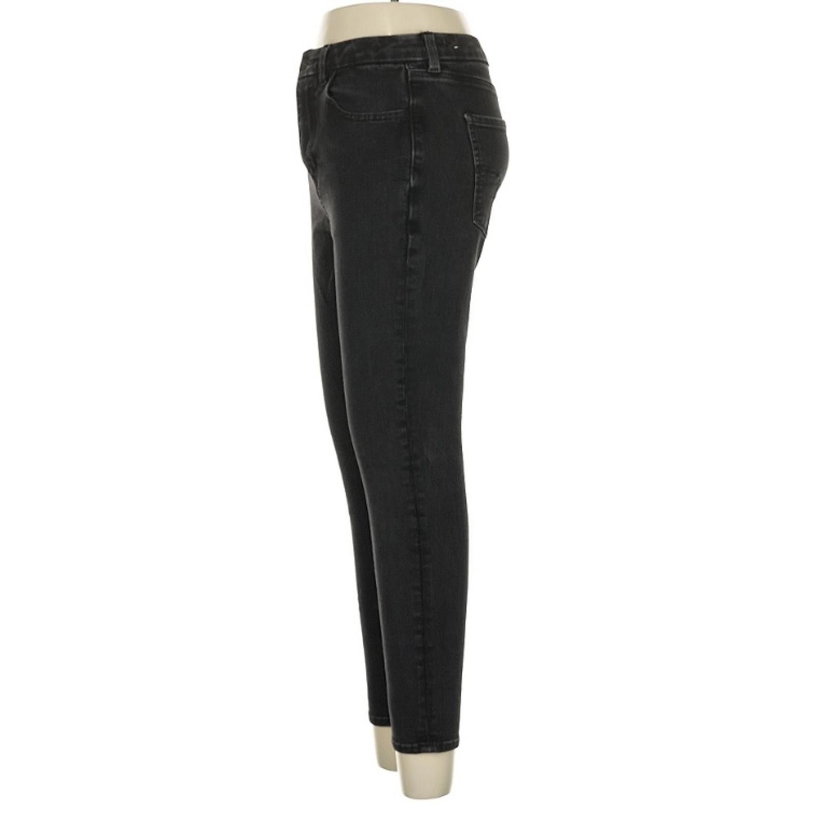 American Eagle Outfitters American Eagle Outfitters Black Denim Skinny Jeans 6 Short Size 28" / US 6 / IT 42 - 6 Thumbnail
