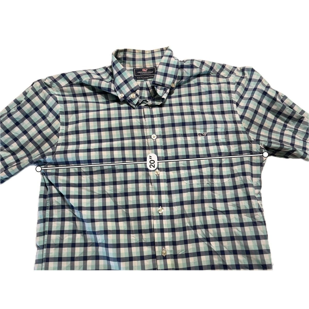 Vineyard Vines Vineyard Vines Men's Slim Fit Tucker Shirt Plaid Button Down Size US M / EU 48-50 / 2 - 9 Thumbnail