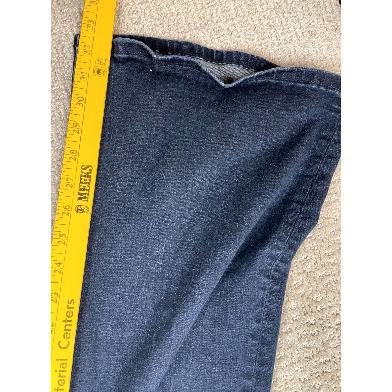 Banana Republic Banana Republic Jeans Womens Size 29 Dark Wash Denim Boot Cut Flare Y2K Premium Size 29" - 3 Thumbnail