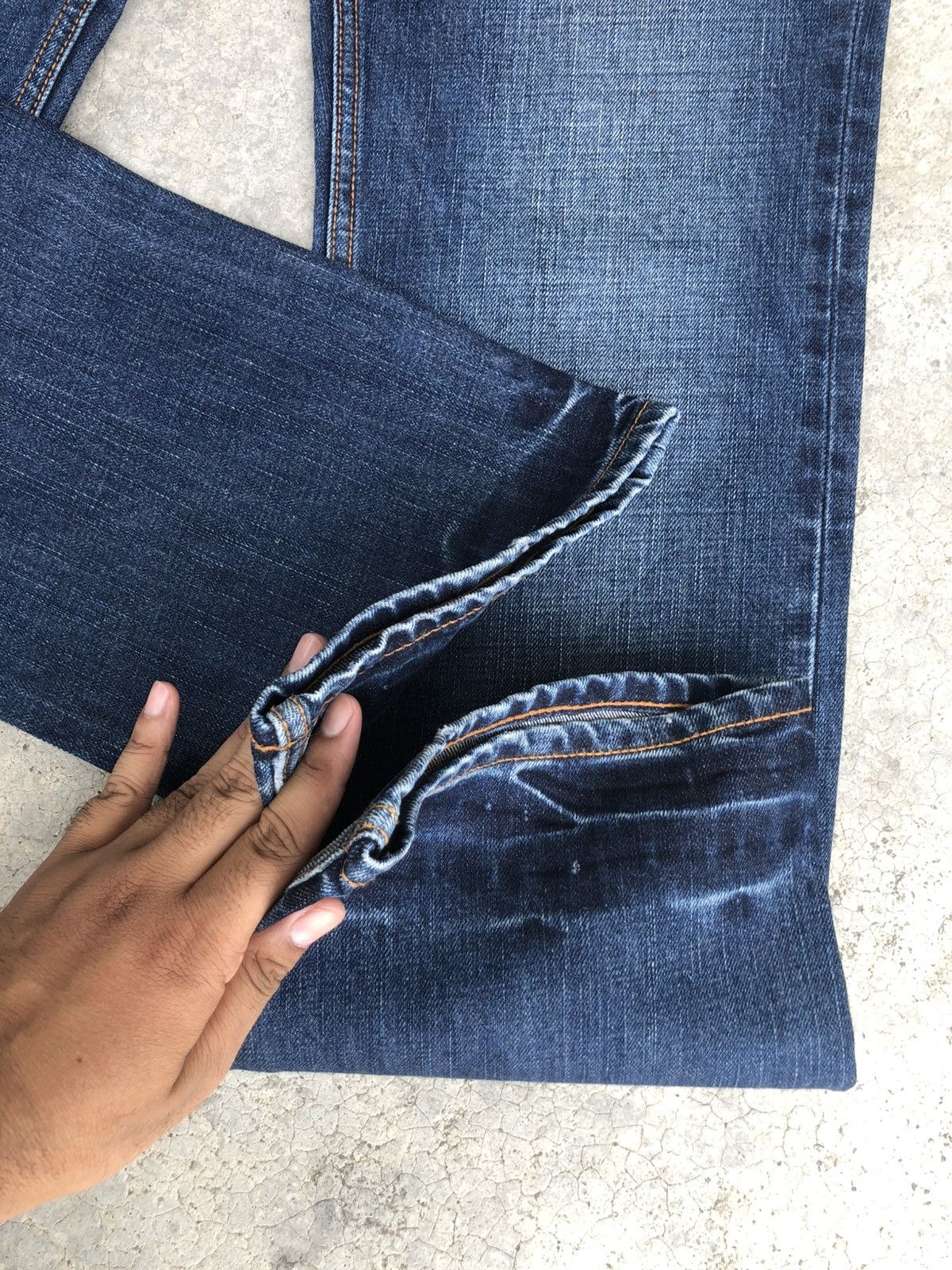 PPFM PPFM Snake Skin Distressed Jeans Size US 32 / EU 48 - 13 Thumbnail