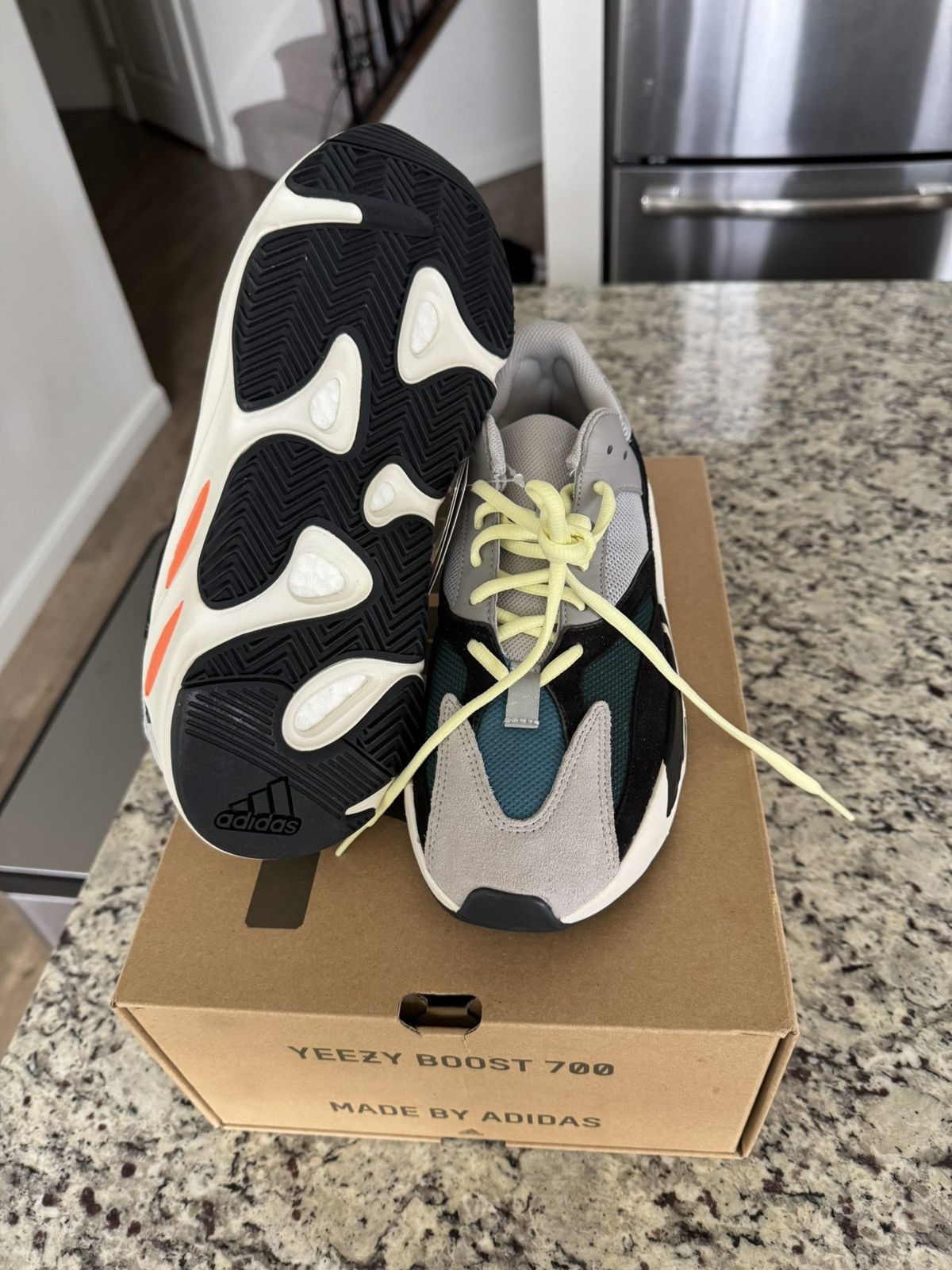 Adidas × Yeezy Adidas Yeezy Boost 700 “Wave Runner” Size US 9 / EU 42 - 9 Thumbnail